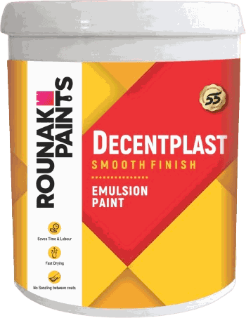 Decentplast Emulsion — Smooth-finish emulsion at a sensible price.
