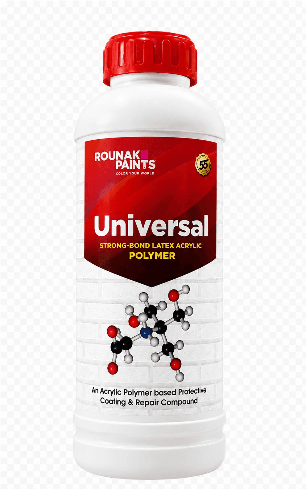 Universal Strong Bond Latex Acrylic Polymer — Acrylic polymer that bonds and waterproofs.