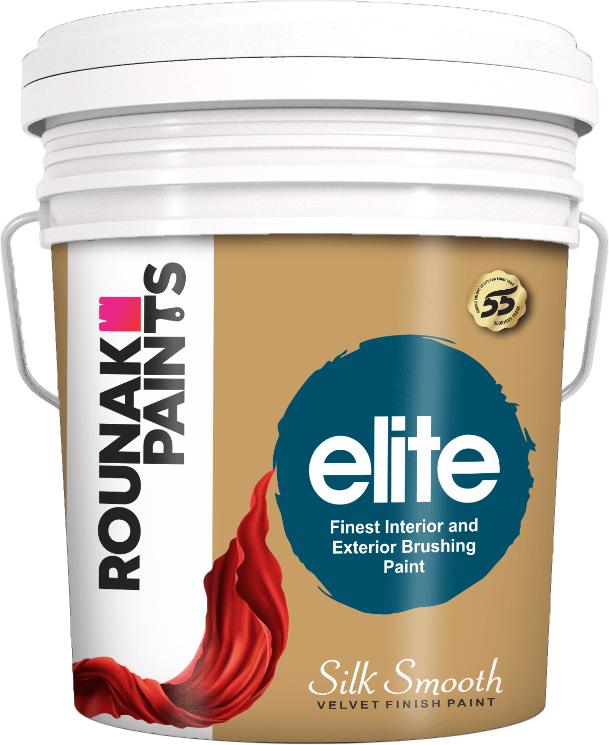 Elite Rich Sheen Velvet Finish Emulsion — A velvet-soft sheen for premium interiors.