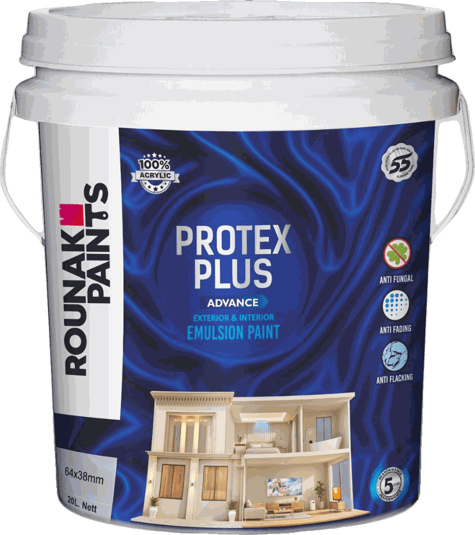 Protex Plus Exterior Emulsion — Dependable exterior protection, season after season.